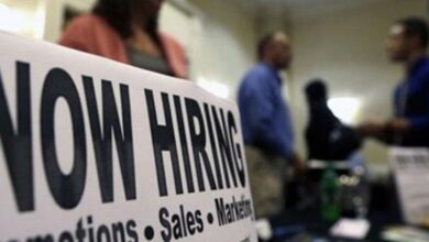 الاقتصاد الأمريكي يضيف 175 ألف وظيفة في أبريل ومعدل البطالة يرتفع إلى 3.9%