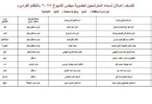 14 مرشحا بالنظام الفردي يخوضون انتخابات الشيوخ بالمنيا