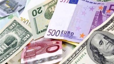 متوسطات أسعار العملات الرئيسية مقابل الجنيه بختام تعاملات اليوم