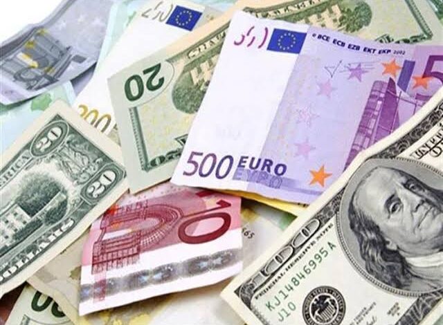 متوسطات أسعار العملات الرئيسية مقابل الجنيه بختام تعاملات اليوم