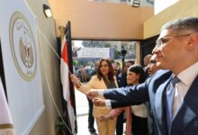 3 وزراء ومحافظ يفتتحون مكتب توثيق محكمة جنوب الجيزة