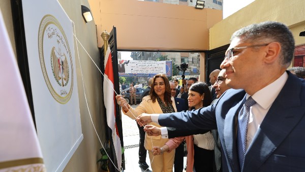 3 وزراء ومحافظ يفتتحون مكتب توثيق محكمة جنوب الجيزة
