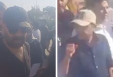 أبرزهم محمد هنيدي ومحمد سعد .. نجوم الفن فى جنازة المخرج سامح عبدالعزيز