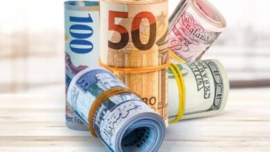 أسعار العملات الرئيسية مقابل الجنيه خلال التعاملات الصباحية للبنوك اليوم