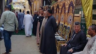 أهالي زاوية بمم يستقبلون عزاء لاعب الفلاي بورد في المنوفية