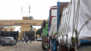 إدخال شاحنات تحمل أدوية ومستلزمات طبية إلى مستشفيات القطاع