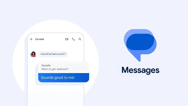 إزالة شعار «G» واستبداله بعلامة «Google» الكاملة في تطبيق Google Messages