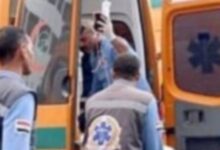 إصابة شخص في تصادم سيارتين جامبو على الطريق الدائري بالجيزة
