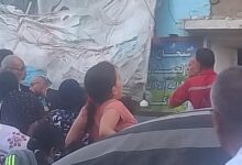 إصابة شخصين في انهيار بلكون بعقار سكني بطنطا.. شاهد