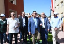 إنشاء مدرسة تعليم أساسي في النوبارية الجديدة .. صور