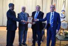 احتفالية كبري لتكريم الدكتور منصور حسن رئيس جامعة بني سويف
