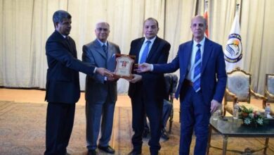 احتفالية كبري لتكريم الدكتور منصور حسن رئيس جامعة بني سويف