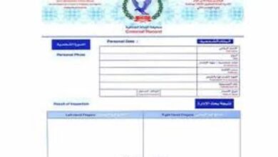 الأوراق المطلوبة لاستخراج فيش جنائى والرسوم