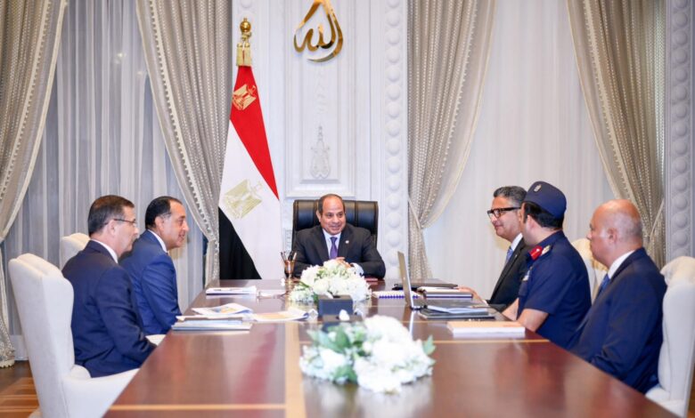 الرئيس السيسي يؤكد أهمية التنسيق الكامل بين أجهزة الدولة المعنية بالأمن الغذائي 