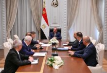 الرئيس السيسي يبحث مع المدير العام لـ "روسأتوم" الروسية تطورات إنشاء المحطة النووية بالضبعة
