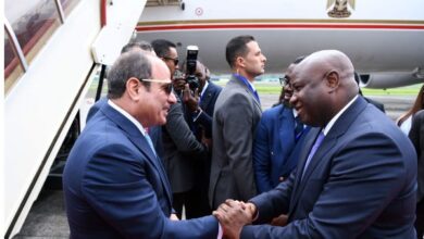 الرئيس السيسي يصل غينيا الاستوائية للمشاركة في قمة الاتحاد الأفريقي..صور