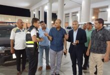 السكرتير العام المساعد يتفقد التشغيل التجريبي الجزئي لموقف المراكز ببني سويف
