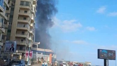 السيطرة على حريق بمطعم ملحق بفندق شهير بالإسكندرية
