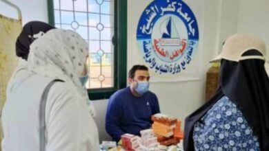 الكشف على 728 مواطنًا خلال قافلة طبية بالتعاون مع الأورمان
