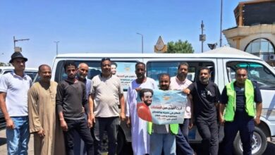 الكشف عن المخدرات للسائقين بـ 3 أكمنة متحركة مفاجئة والمصالح الحكومية ضمن مبادرة "أسوان بلا إدمان"
