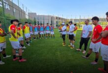 المنتخب الوطنى تحت 17 عاما يواصل تدريباته بحضور عزام وعلاء نبيل