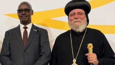 بتكليف من البابا.. الكنسية تشارك في الاحتفال بالعيد القومي لروندا