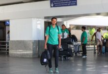 بعثة المصري تصل إلى تونس