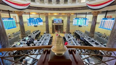 تباين أداء البورصة المصرية في ختام التعاملات و«EGX70» يتراجع وحيدًا