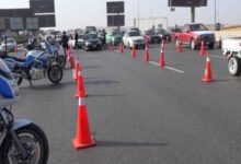 تحويلات مرورية بمدخل مدينة الشروق بالقاهرة