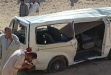 توأم يفارقان الحياة بعد إصابتهما في حادث بالصحراوي الشرقي بأطفيح