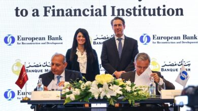 توقيع أول تمويل مرتبط بالاستدامة بقيمة 100 مليون دولار بين "الأوروبي لإعادة الإعمار والتنمية" وبنك مصر