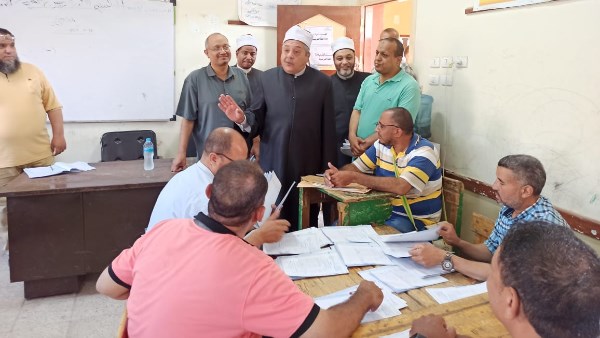 جولات مستمرة لقيادات قطاع المعاهد الأزهرية لتفقد مراكز تصحيح الشهادة الثانوية
