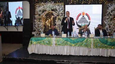 حزب الجبهة الوطنية يعقد مؤتمرًا حاشدًا بكفر شكر لدعم مرشحه لانتخابات الشيوخ