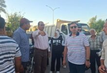 حملة مكبرة لإزالة التعديات على الأراضي الزراعية وحرم طريق دمياط الجديدة