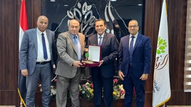 رئيس "تنمية الريف المصري الجديد" يبحث التعاون مع "نات إنيرجي الخرافي" في عدة مجالات