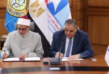 رئيسا جامعتي الأزهر وكفر الشيخ يوقعان مذكرة تفاهم للتعاون العلمي