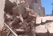 صرخات من وقوع البيت| شاهد على عقار الإسكندرية: نجوت وأسرتي بأعجوبة