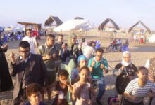 فعالية ترفيهية لذوى الهمم بشاطئ النخيل برأس البر