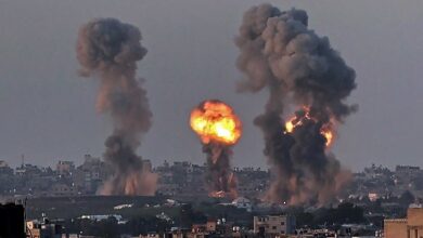 في برج السلطة القضائية ..إنفجار ضخم يهز العاصمة الإيرانية طهران