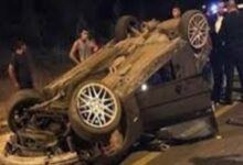 كانت محملة عمال.. إصابة 9 أشخاص في انقلاب ربع نقل على طريق بنها- المنصورة