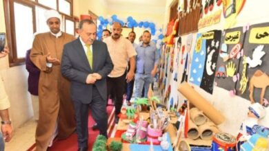 محافظ أسيوط يفتتح المعرض السنوي السابع للوسائل التعليمية لرياض الأطفال