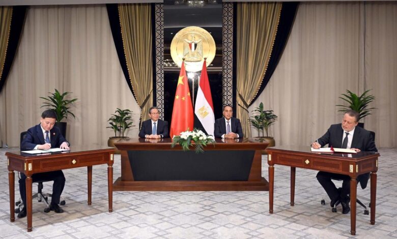محافظ المركزي المصري يوقع مذكرة تفاهم مع نظيره الصيني لتعزيز التعاون المشترك بين الجانبين