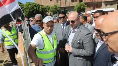 محافظ بني سويف يُطلق إشارة بدء تنفيذ مشروع الصرف الصحي لخدمة 14 ألف نسمة بقرية منهرو