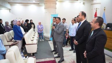 محافظ مطروح يتفقد فعاليات تدريب برنامج المرأة تقود