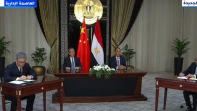 مدبولي يشهد توقيع وثائق تعاون جديدة بين مصر والصين بالعاصمة الإدارية