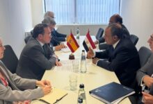 مصر وإسبانيا تؤكدان تعزيز الشراكة الاستراتيجية وتنسيق جهود دعم قضية فلسطين والاستقرار الاقليمي