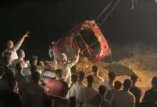 مصرع سيدتين غرقًا داخل سيارة في ترعة على طريق نكلابمنشأة القناطر