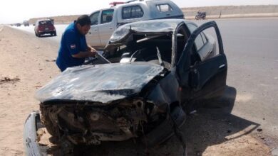 مصرع شاب في انقلاب سيارة على الطريق الدائري الأوسطي بحلوان