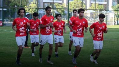 منتخب مصر لكرة القدم تحت 17 سنة يواصل استعداداته لكأس العالم.. شاهد