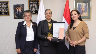 منتدى الخمسين سيدة الأكثر تأثيرًا يكرم المستشارة أمل عمار